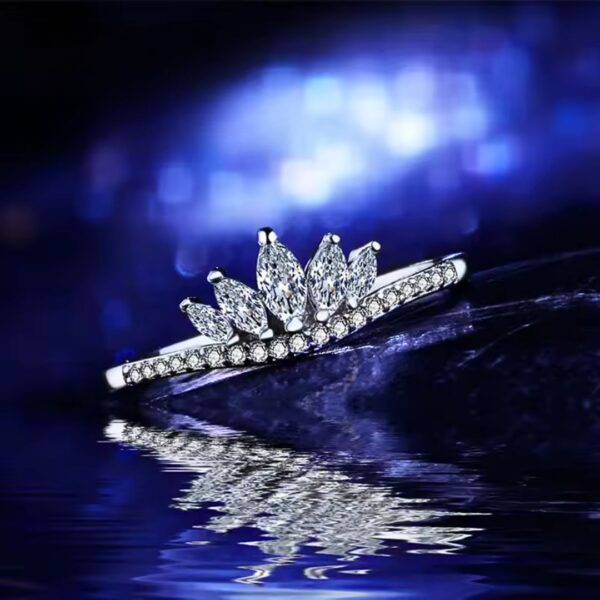 princess crown ring