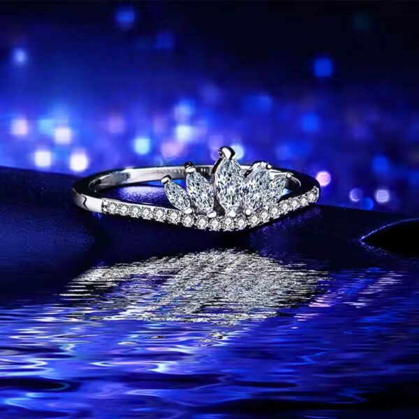 princess crown ring