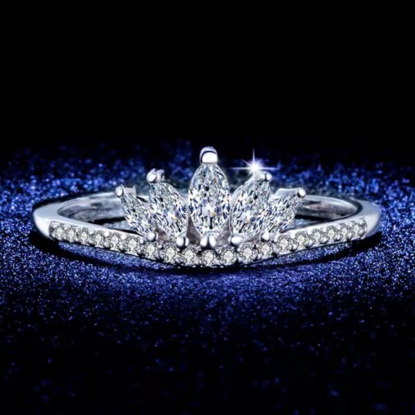 princess crown ring